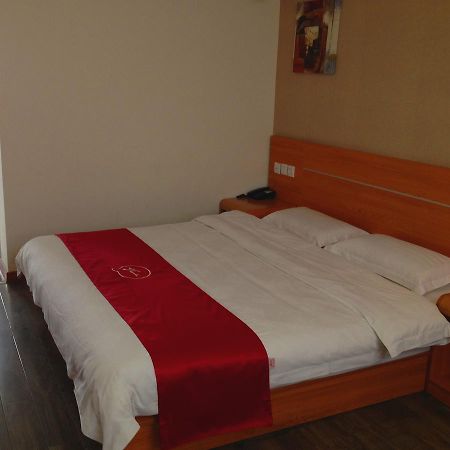 Thank Inn Chain Hotel Shanxi Shangluo Shanyang Nanxin Street Bagian luar foto