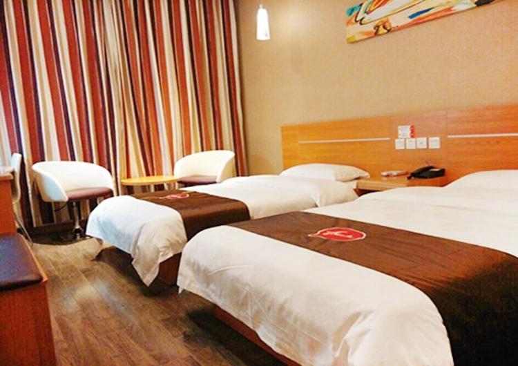 Thank Inn Chain Hotel Shanxi Shangluo Shanyang Nanxin Street Bagian luar foto