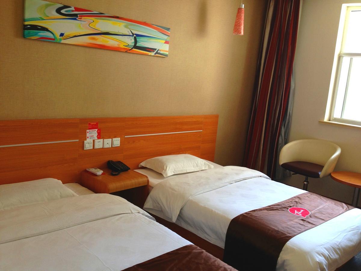Thank Inn Chain Hotel Shanxi Shangluo Shanyang Nanxin Street Bagian luar foto
